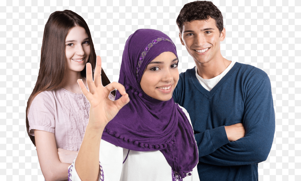 Culturally Sensitive Leadership Skills Building Program Middle School Student, Person, People, Adult, Scarf Free Transparent Png