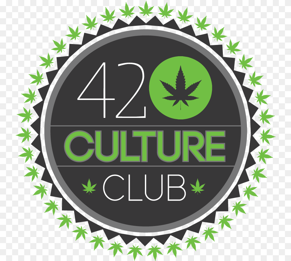 Culture Club 420 Culture Club Label, Green, Logo, Leaf, Plant Png