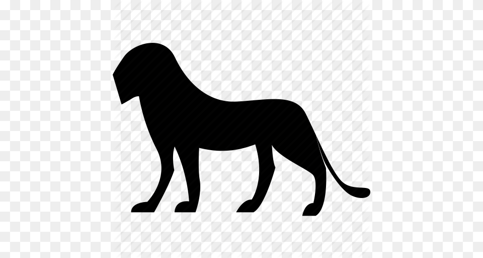 Culture Egypt Egyptian Lion Icon, Silhouette, Animal, Mammal, Wildlife Png