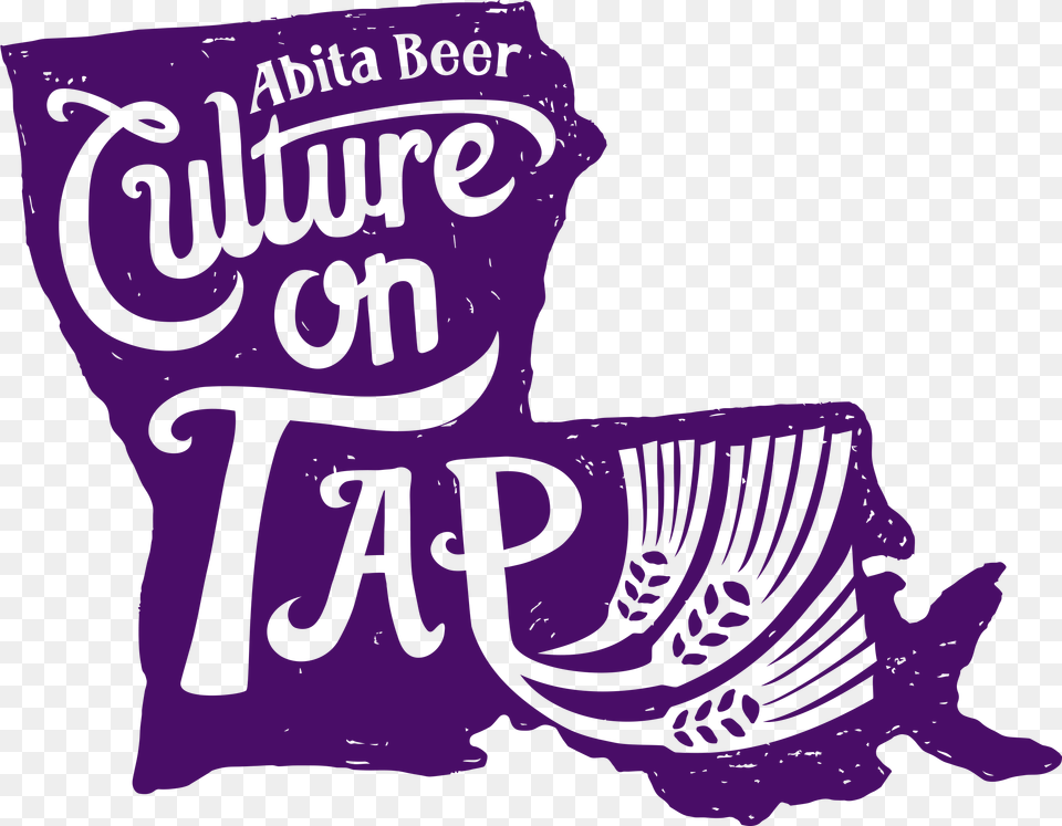 Culture On Tap Abita Culture On Tap Sign, Person, Text Free Png Download