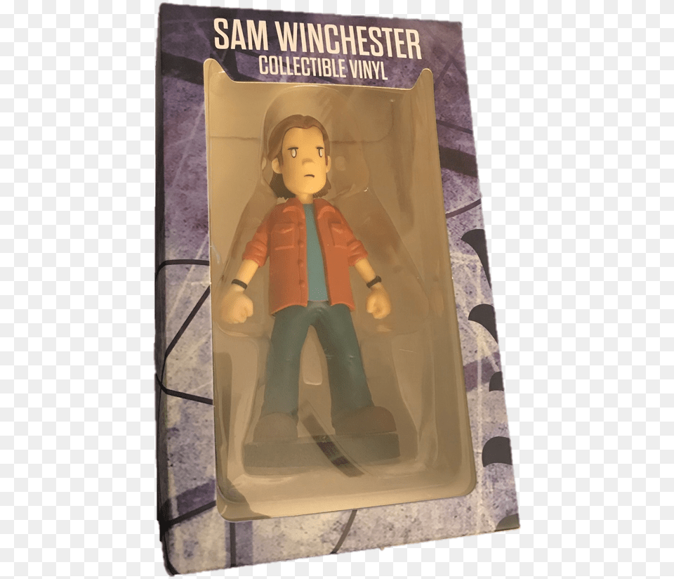 Culturefly Supernatural Box Exclusive Sam Action Figure, Person, Face, Head, Toy Free Png Download