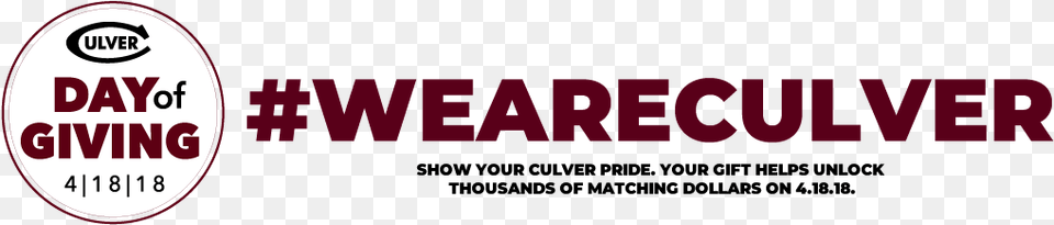 Culver Academies, Maroon, Logo, Sticker Png