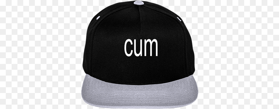 Cum Snap Back Flat Bill Hat Porn Hub T Shirt Transparent, Baseball Cap, Cap, Clothing Png Image