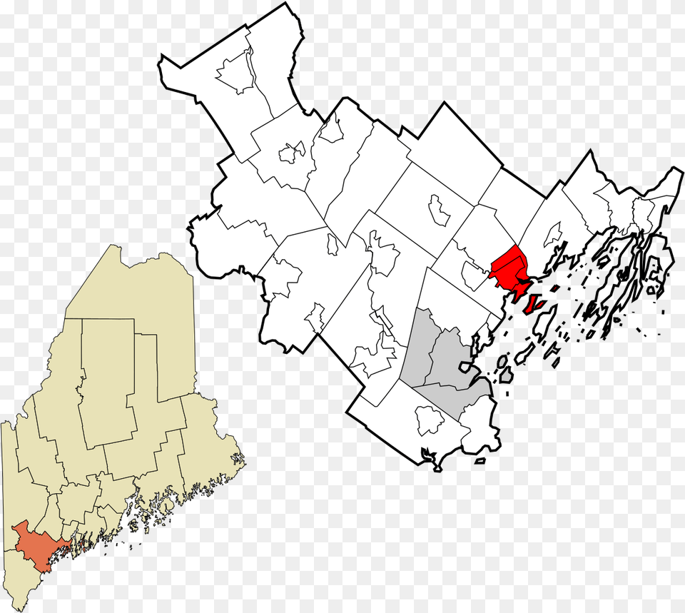 Cumberland County Maine, Chart, Plot, Map, Atlas Free Transparent Png