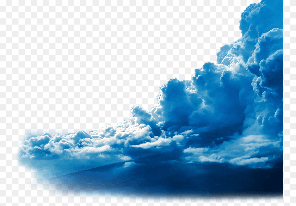 Cumulus, Azure Sky, Cloud, Nature, Outdoors Png Image