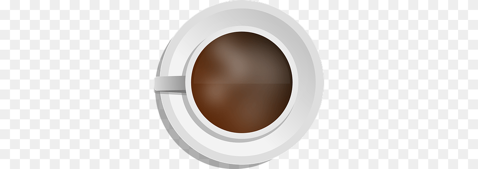 Cup Beverage, Coffee, Coffee Cup, Plate Png Image