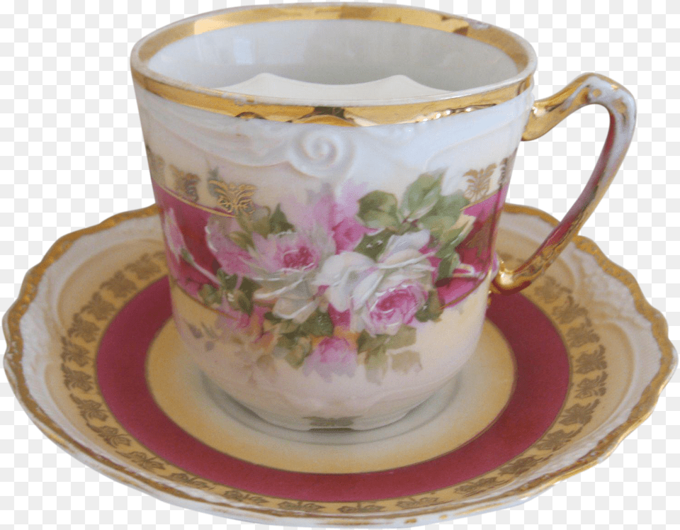 Cup, Saucer, Plate Png Image