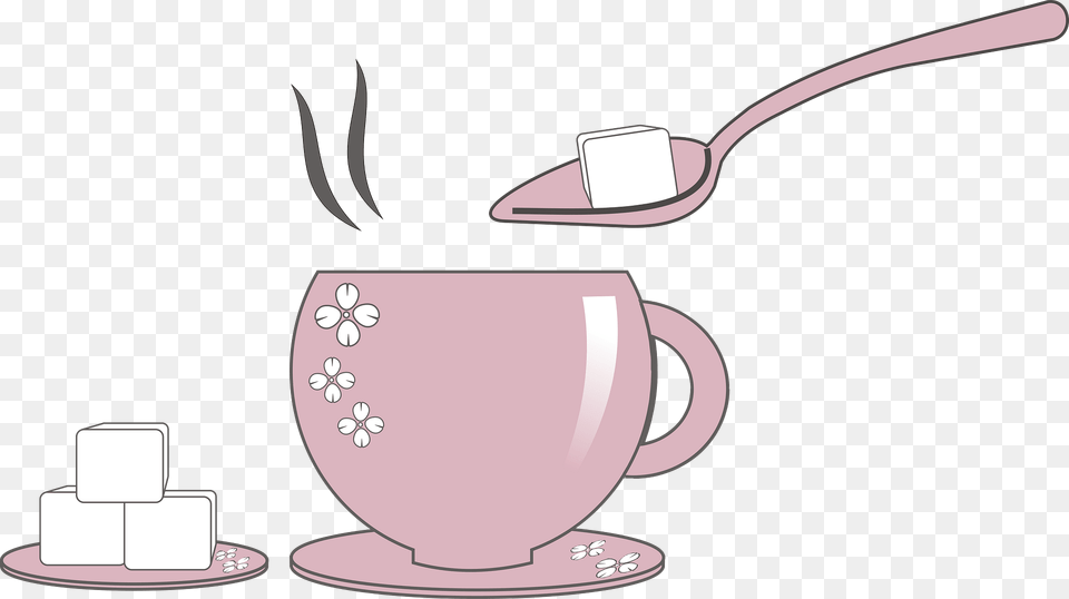 Cup Clipart, Cutlery, Spoon, Saucer Free Png Download