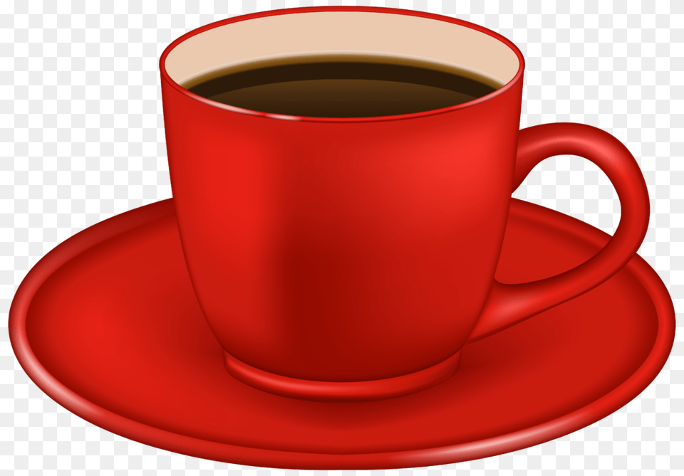 Cup Clipart Of Coffee Clip Art, Saucer, Beverage, Coffee Cup Free Png Download