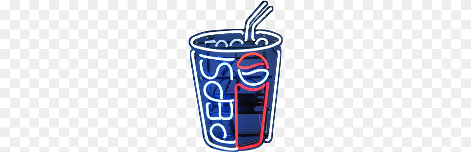 Cup Clipart Pepsi Logo Pepsi Neon, Light Free Png Download