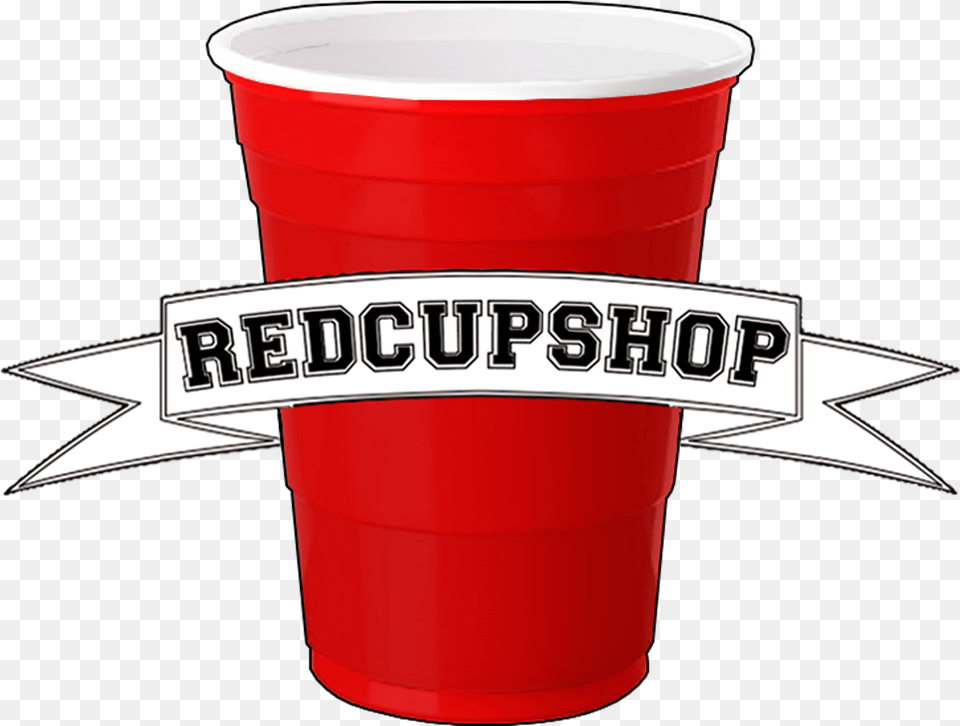 Cup Clipart Red Solo Cup Beer Pong Becher, Bottle, Shaker, Disposable Cup Png Image