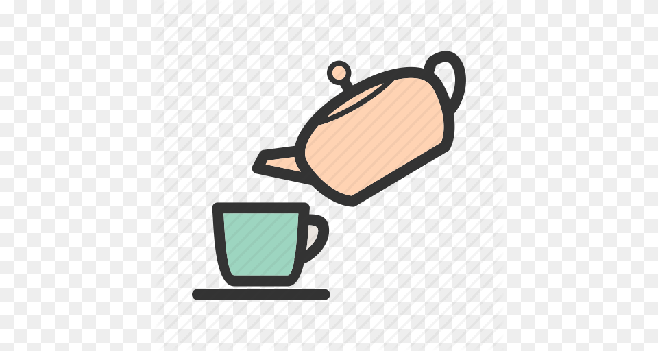 Cup Drink Healthy Hot Pot Pouring Tea Icon, Lighting, Computer Hardware, Electronics, Hardware Free Transparent Png