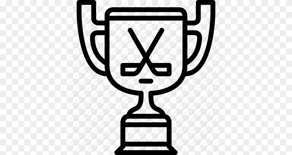 Cup Hockey Sport Stanley Cup Trophy Winner Yumminky Icon Free Png Download