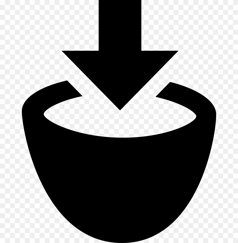 Cup Icon Download, Stencil, Bowl, Weapon Free Transparent Png