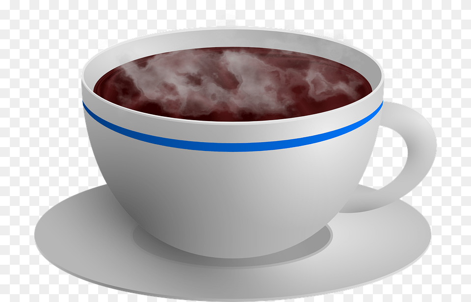 Cup Example Of Hot Objects, Saucer, Beverage, Coffee, Coffee Cup Png Image