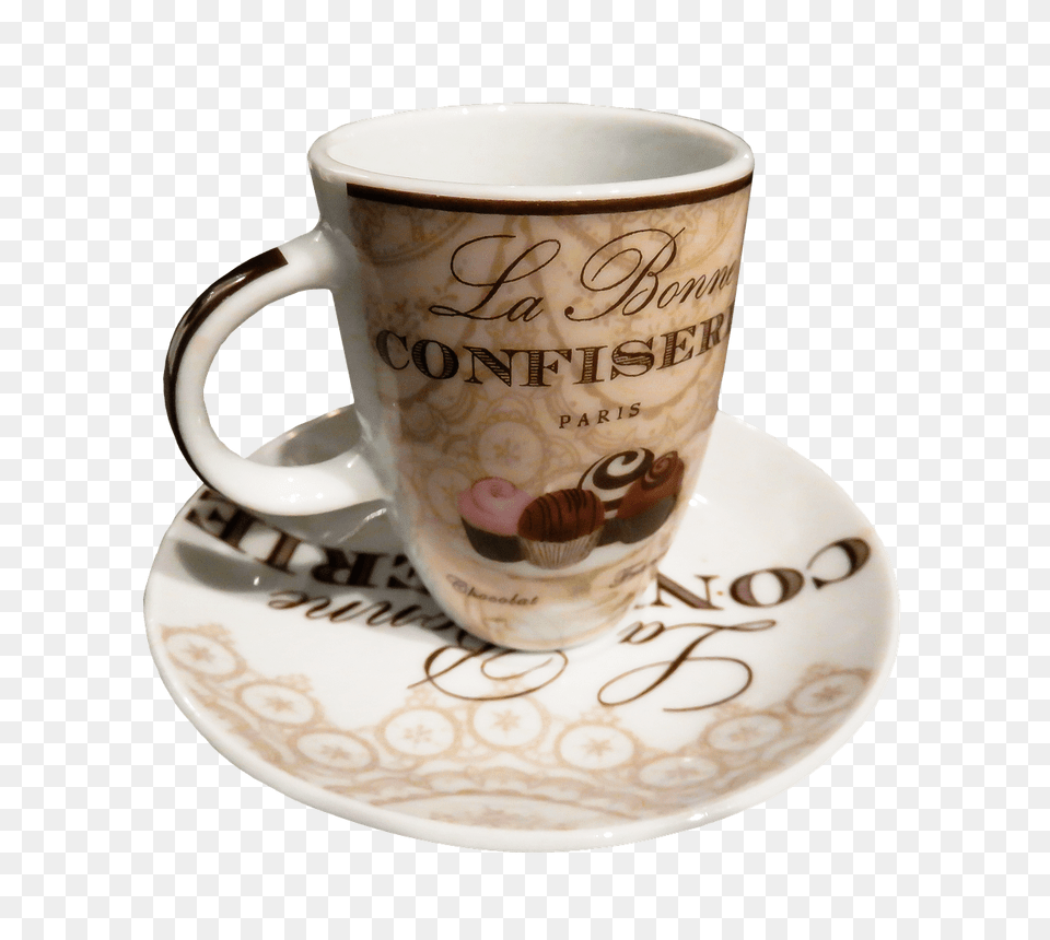 Cup La Bonne Confiserie, Saucer, Beverage, Coffee, Coffee Cup Png