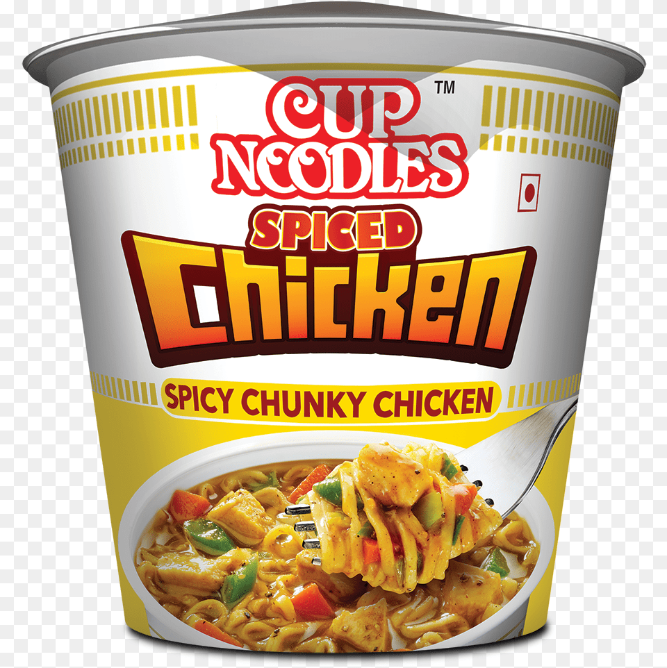 Cup Noodles Spiced Chicken, Food, Noodle, Can, Tin Free Png