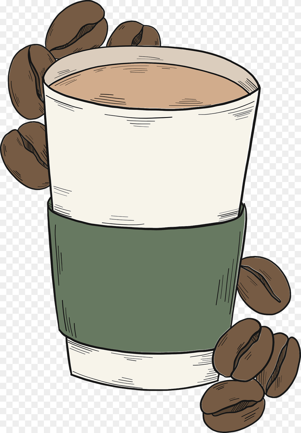 Cup Of Coffee Clipart, Beverage, Food, Produce Png