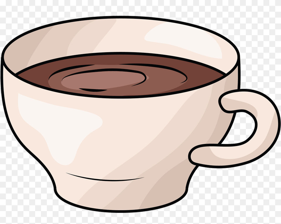 Cup Of Coffee Clipart, Chocolate, Food, Dessert, Beverage Free Png Download