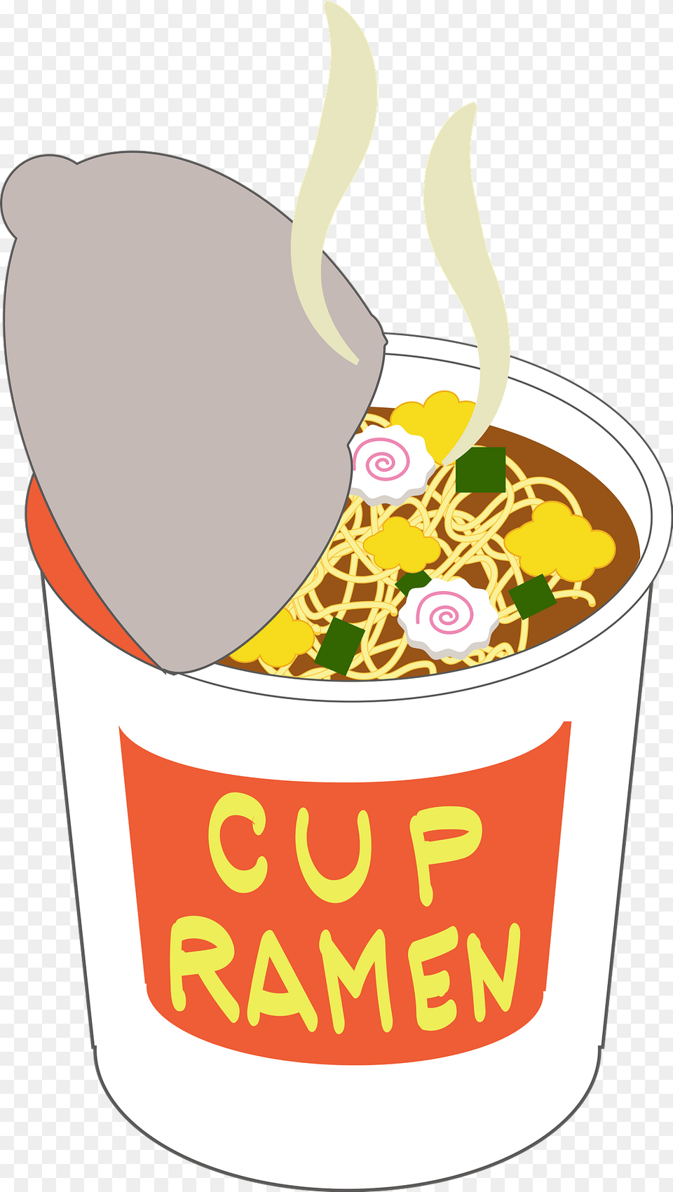 Cup Of Ramen Clipart, Food, Meal, Noodle, Dish Png Image