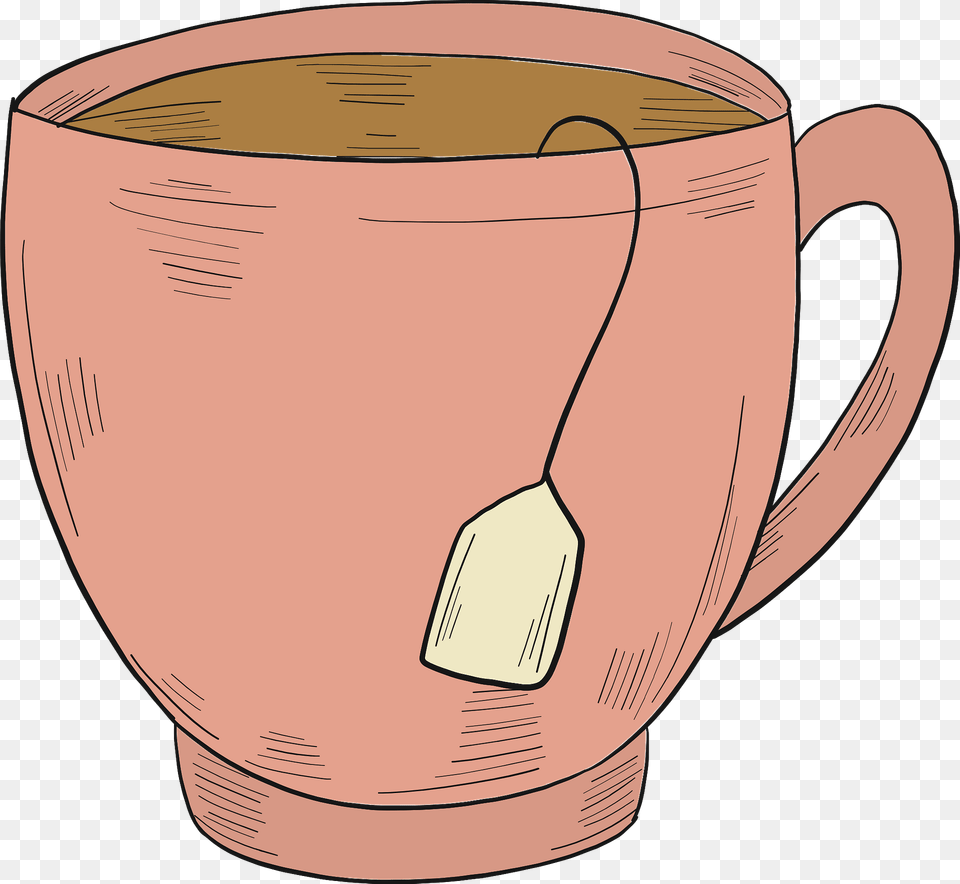 Cup Of Tea Clipart, Cutlery, Pottery, Spoon Free Png Download