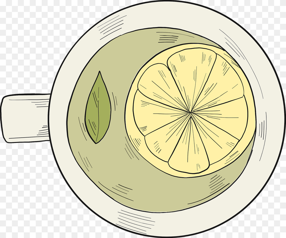 Cup Of Tea Clipart, Citrus Fruit, Food, Fruit, Lemon Free Transparent Png