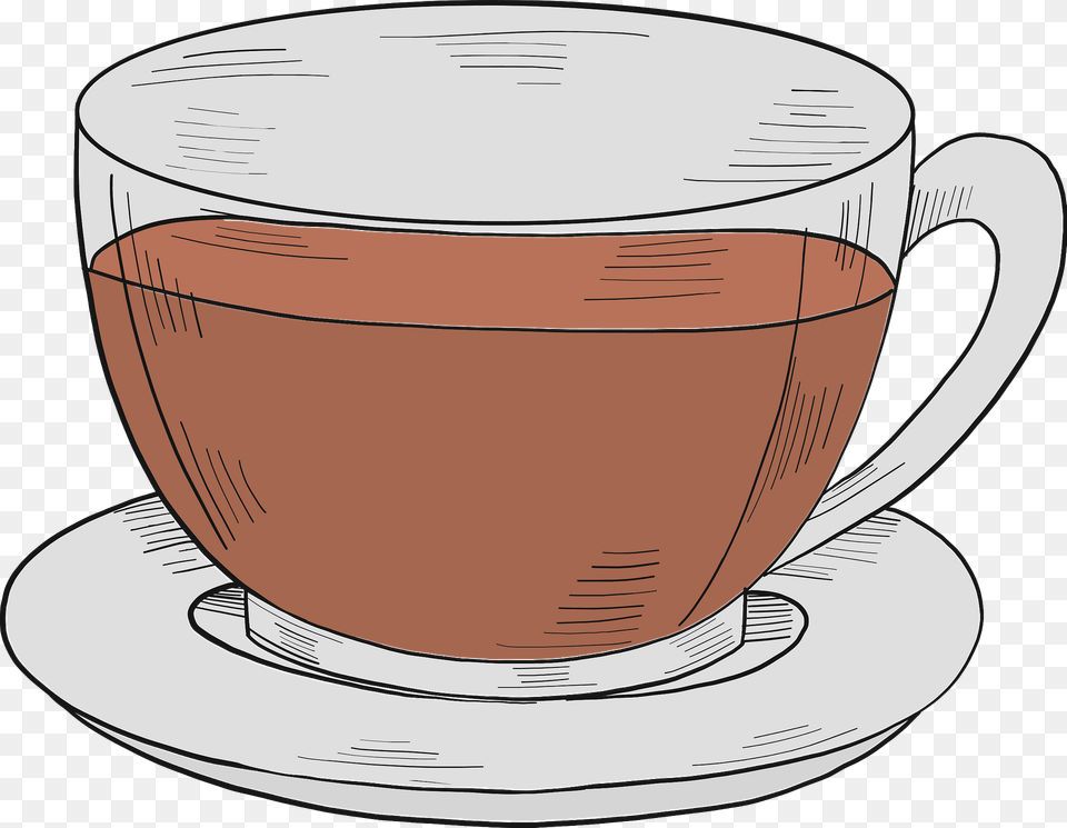 Cup Of Tea Clipart, Saucer, Beverage, Coffee, Coffee Cup Free Png Download