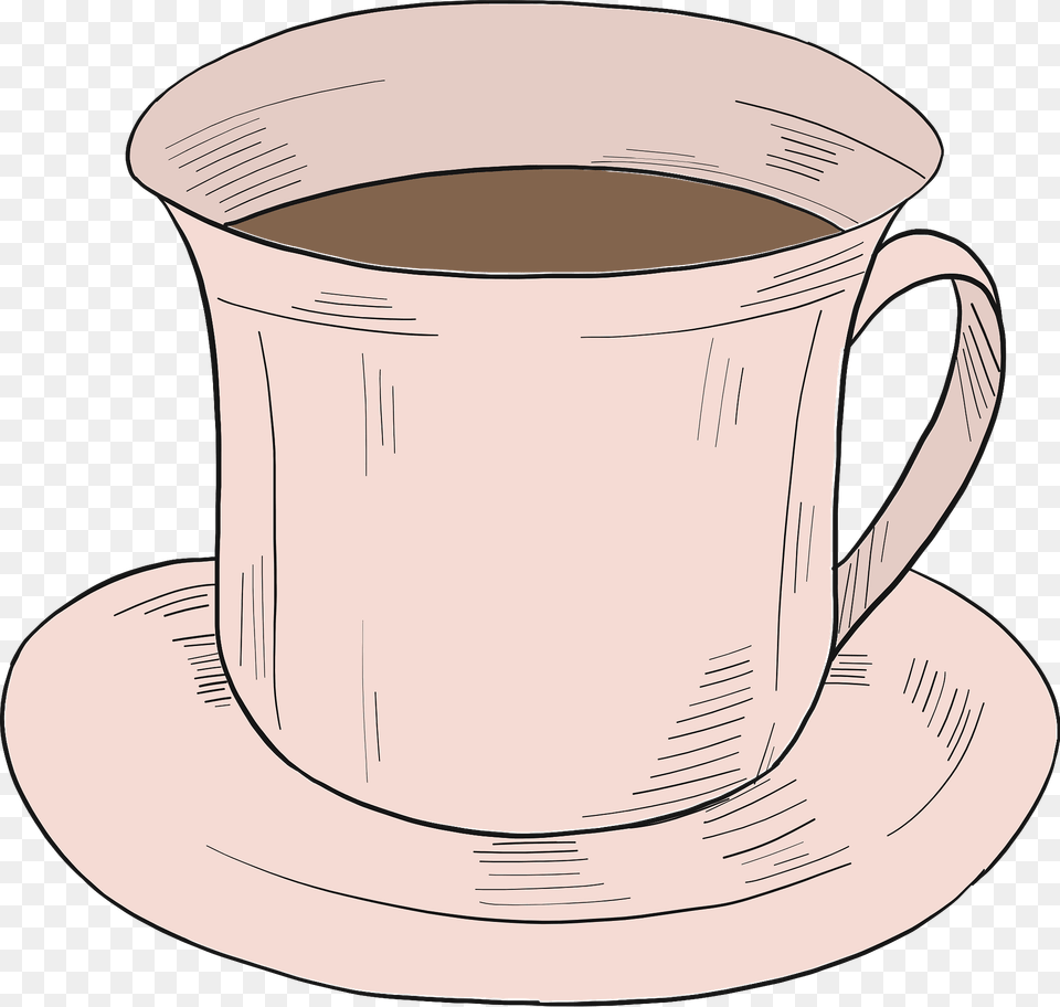 Cup Of Tea Clipart, Saucer, Beverage, Coffee, Coffee Cup Free Png Download