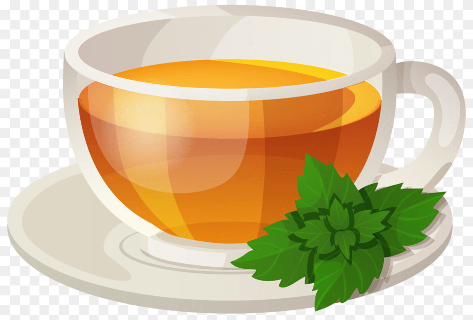 Cup Of Tea Clipart Clip Art, Herbal, Herbs, Plant, Beverage Png