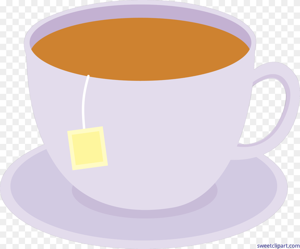 Cup Of Tea On Dish Clip Art, Beverage, Saucer Png Image