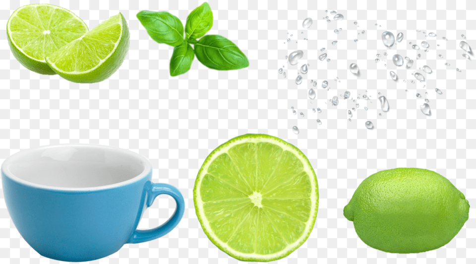 Cup Of Water Lemon Green Image Hd, Citrus Fruit, Food, Fruit, Lime Png