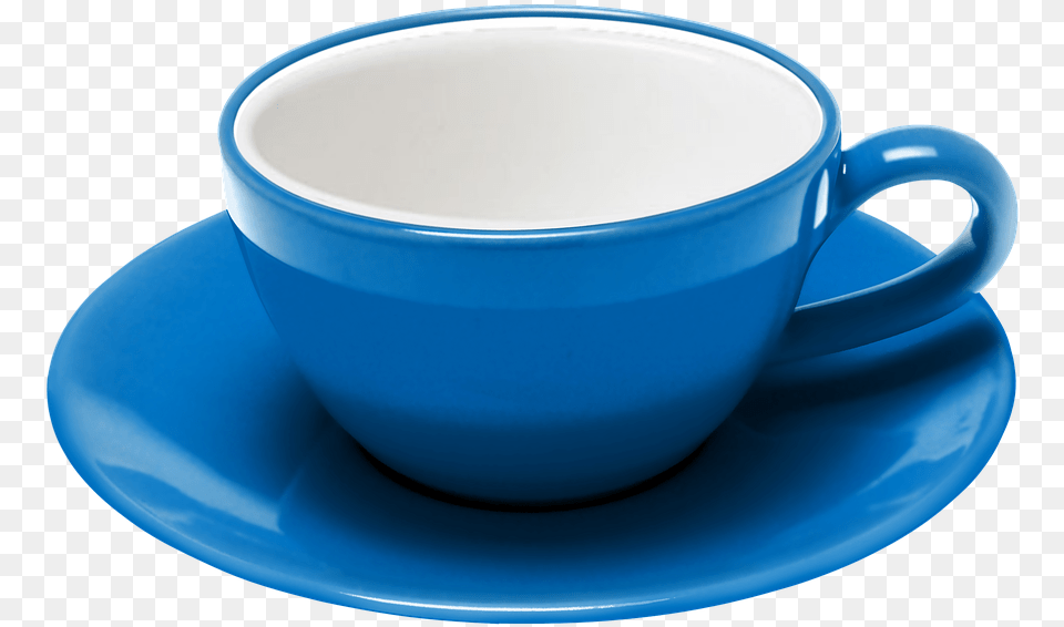 Cup Transparent Image Blue Tea Cup, Saucer Free Png