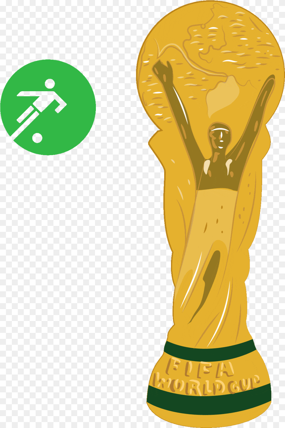 Cup Soccer World Cup Trophy Animated Gif, Person Free Transparent Png