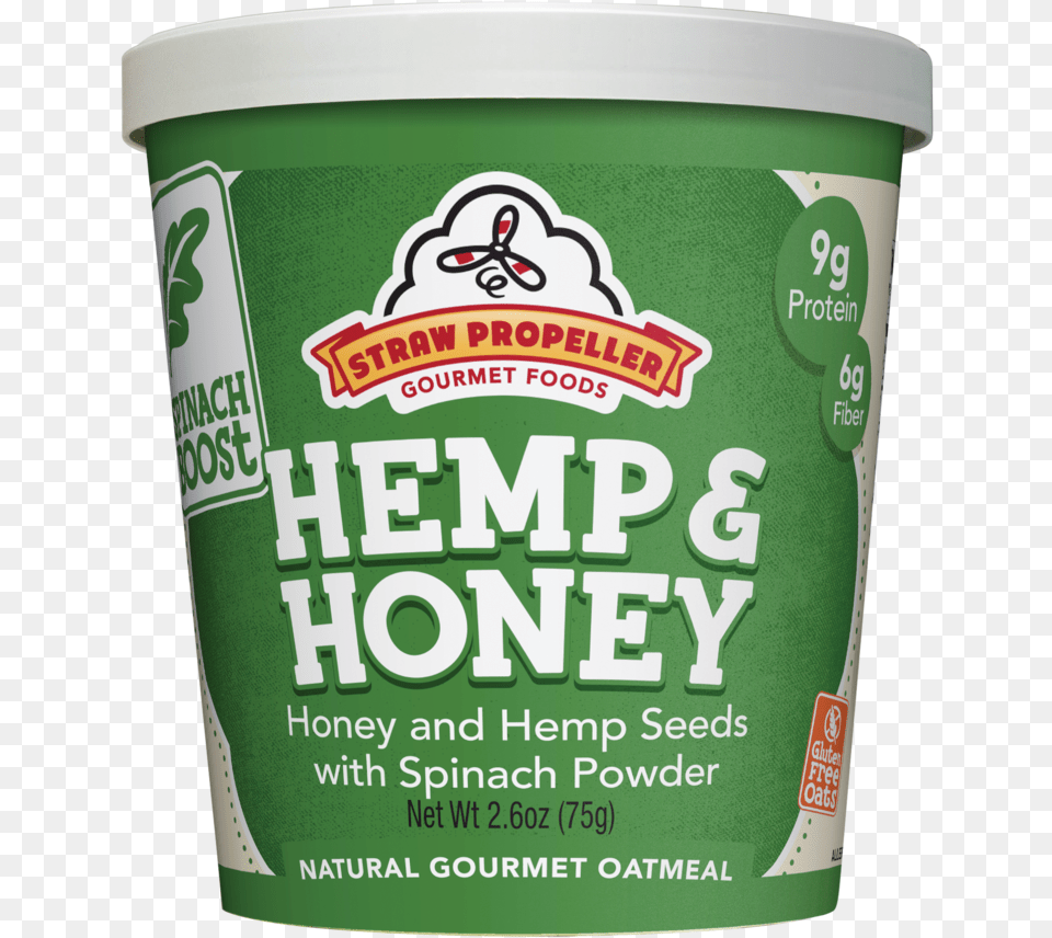 Cup Veggie Hemp And Honey, Dessert, Food, Yogurt, Cream Free Png Download