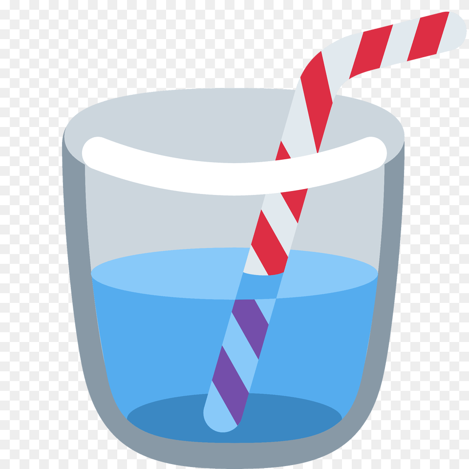 Cup With Straw Emoji Clipart Free Png