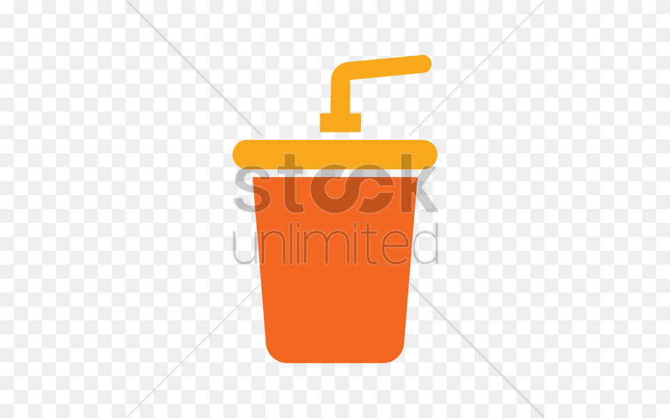 Cup With Straw Icon Vector Image Free Png Download