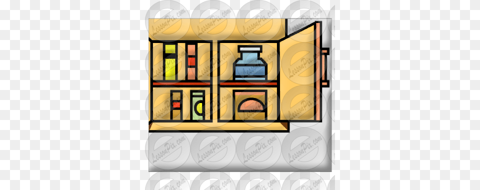 Cupboard Picture For Classroom Therapy Use, Cabinet, Closet, Furniture, Shelf Png