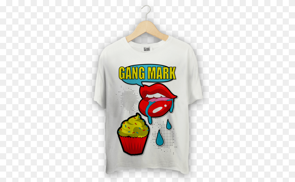 Cupcake, Clothing, T-shirt, Cake, Cream Free Png Download