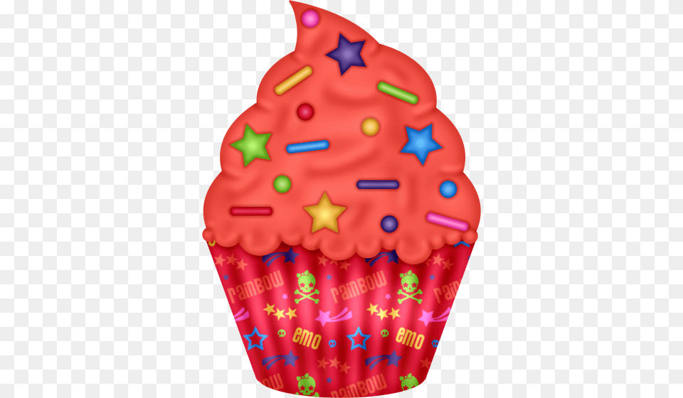 Cupcake, Birthday Cake, Cake, Cream, Dessert Free Png Download