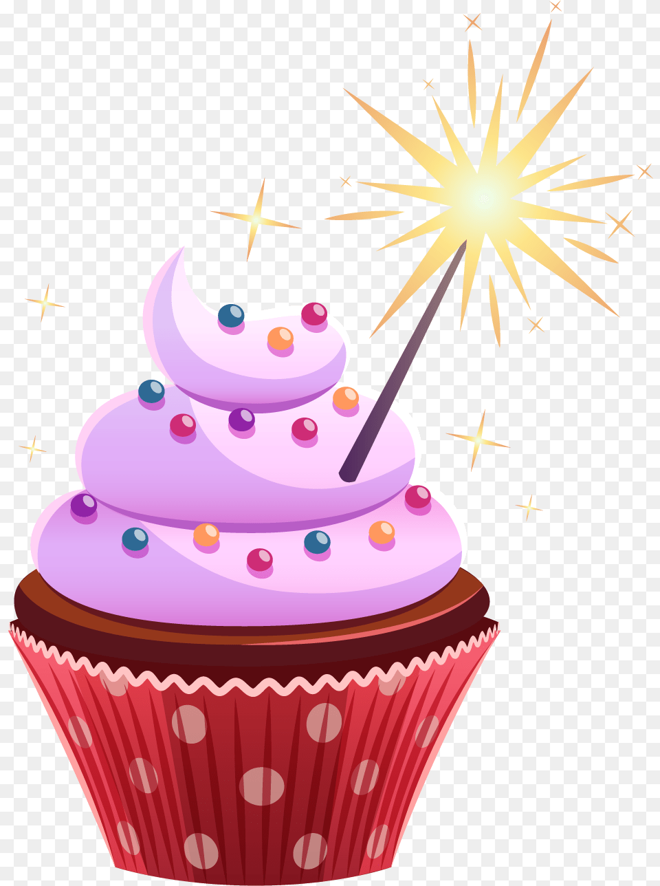 Cupcake, Birthday Cake, Cake, Cream, Dessert Free Png