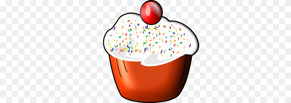 Cupcake Cake, Cream, Dessert, Food Png Image