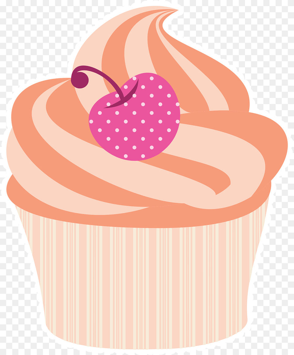 Cupcake Vintage Cupcakes, Cake, Cream, Dessert, Food Png Image