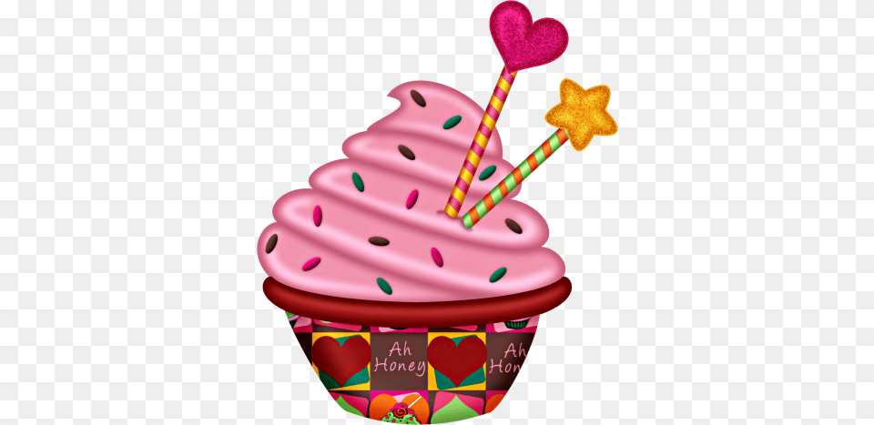 Cupcake 7png Cupcake Fruit Tartlet Macaron, Birthday Cake, Cake, Cream, Dessert Png Image