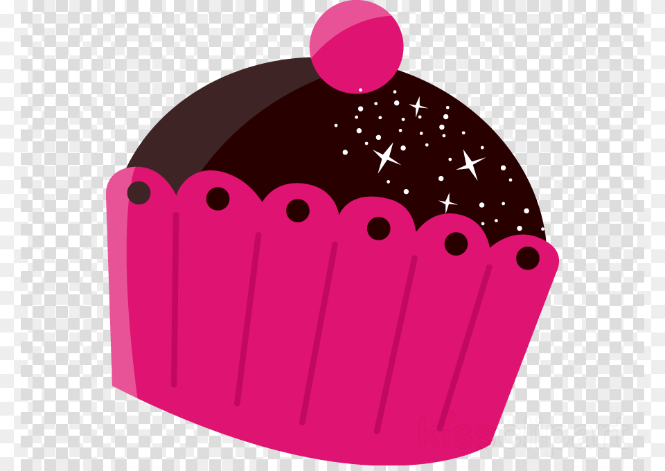 Cupcake Animado En Clipart Cupcake Clip Art Logo Da Gucci Dream League Soccer, Cake, Cream, Dessert, Food Free Png