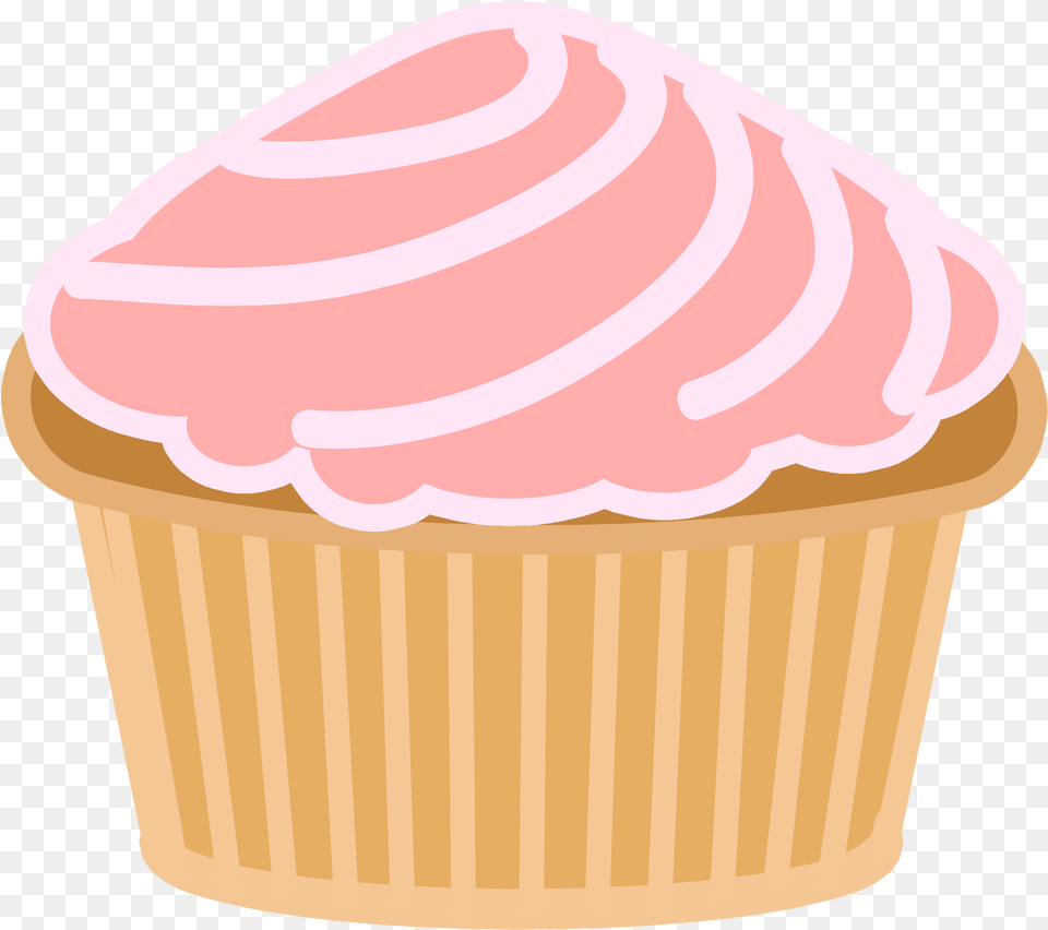 Cupcake Animation Group Picture Birthday Animation Cupcake, Cake, Cream, Dessert, Food Free Transparent Png