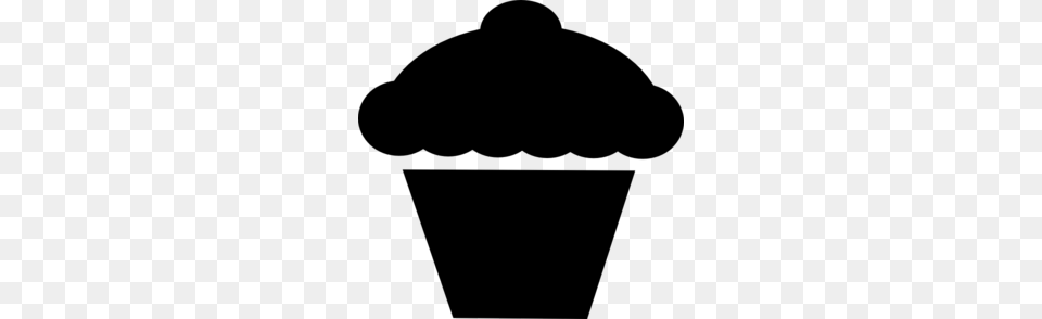 Cupcake Black And White Off Cupcakes Clip Art Illustrations, Gray Free Png Download