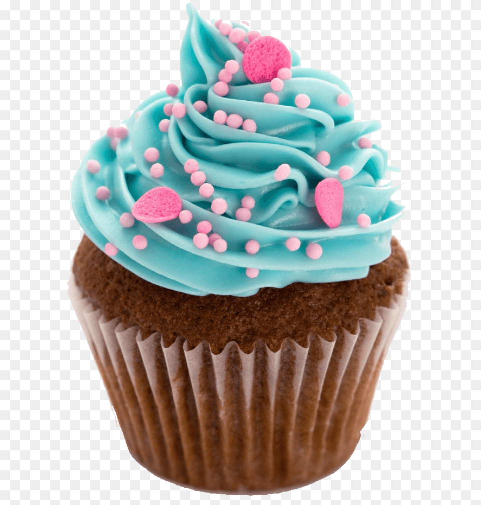 Cupcake Blue, Birthday Cake, Cake, Cream, Dessert Png