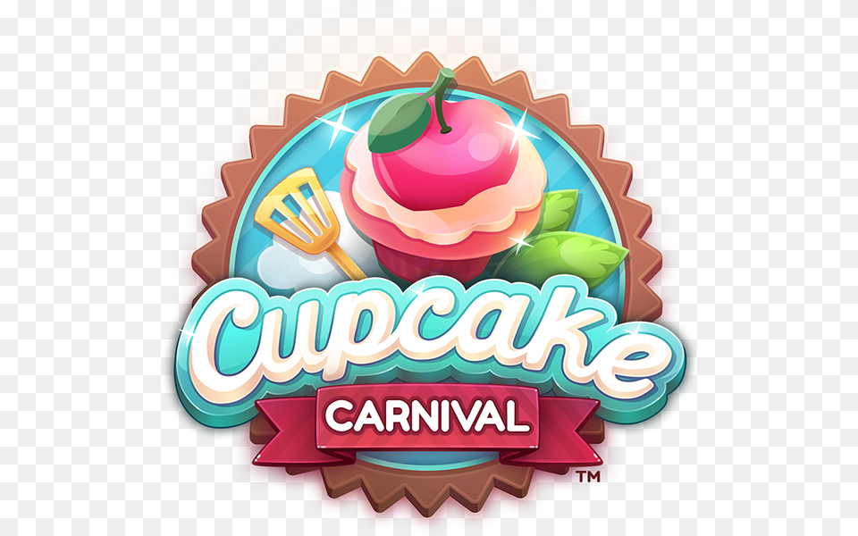 Cupcake Carnival Logo Cupecake Behance, Advertisement, Poster, Ice Cream, Food Free Png Download