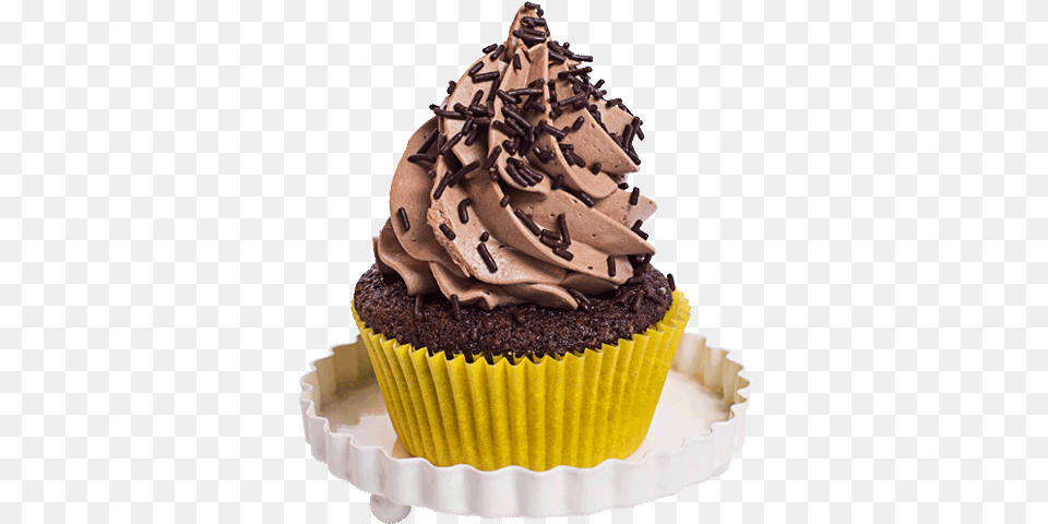 Cupcake Chocolate Cupcake, Birthday Cake, Cake, Cream, Dessert Png Image