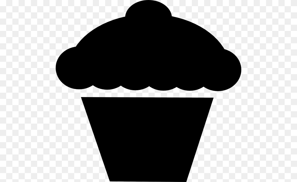 Cupcake Clip Art, Stencil Free Png Download